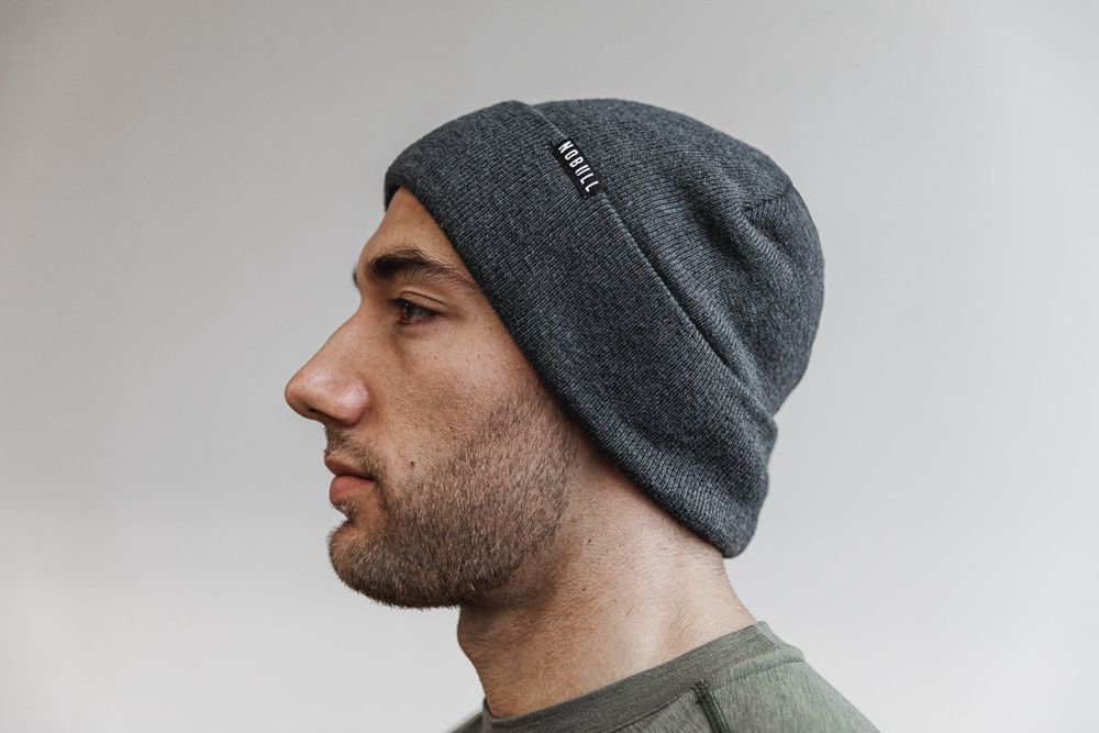 NOBULL Cuffed Beanie - Dark Shadow - Ireland (1293LNGBA)